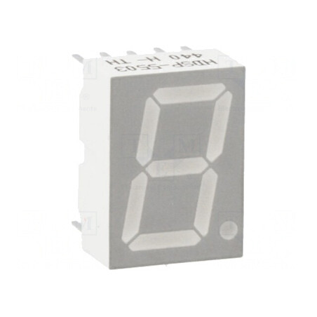 Afișaj LED 7 Segmente 14,22mm Roșu | Electronic-mag.ro | Componente Electronice