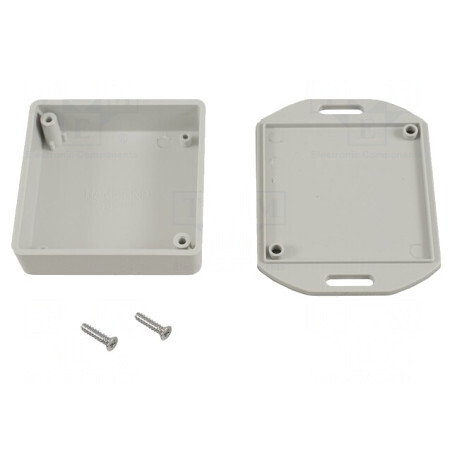 Carcasă Universală cu Lame de Fixare 60x60x20mm | Electronic-mag.ro | Componente Electronice