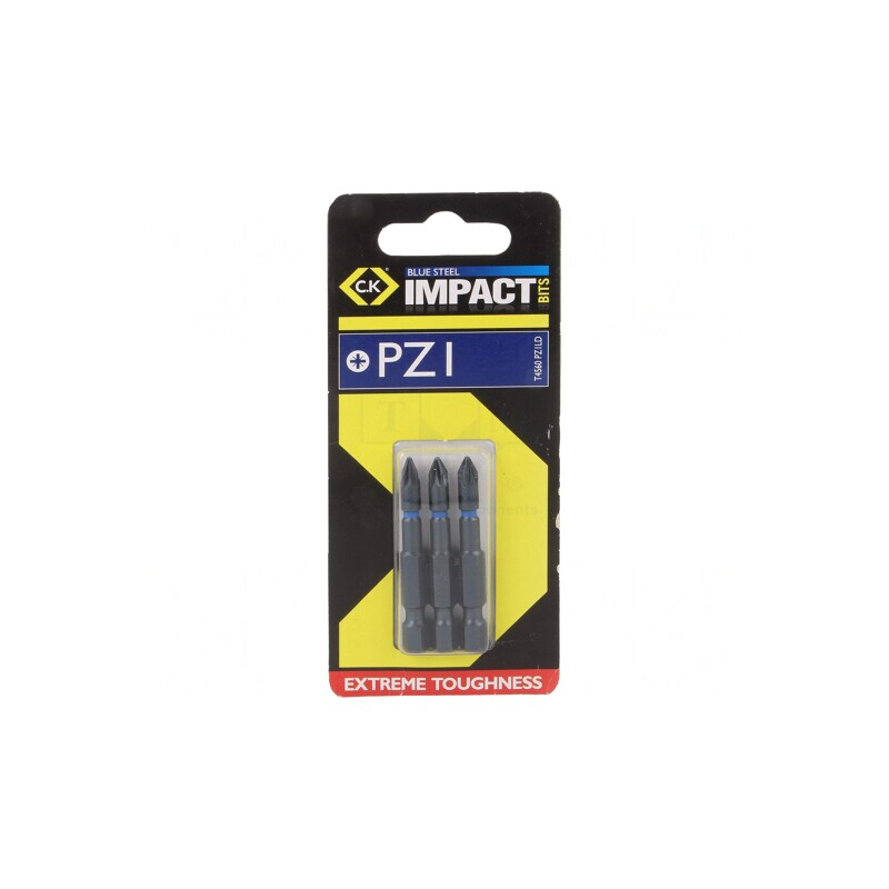 Capăt de șurubelniță Pozidriv PZ1 50mm 3 bucăți | Electronic-mag.ro | Componente Electronice