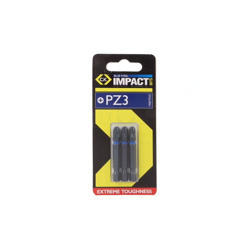 Capăt de șurubelniță Pozidriv PZ3 50mm 3 buc. | Electronic-mag.ro | Componente Electronice
