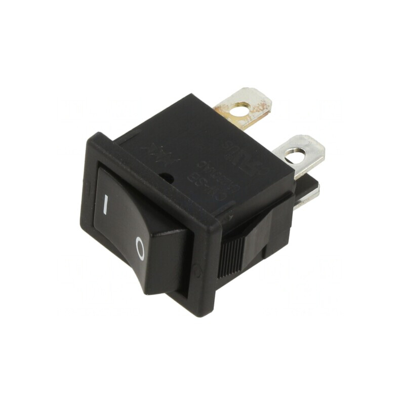 Comutator Rocker ON-OFF 6A 250VAC Negru | Electronic-mag.ro | Componente Electronice Comutator Rocker ON-OFF 6A 250VAC Negru | Electronic-mag.ro | Componente Electronice