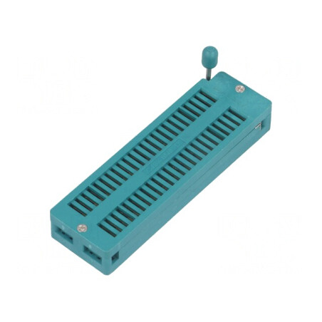 Soclu ZIF DIP48 THT 50VDC | Electronic-mag.ro | Componente Electronice