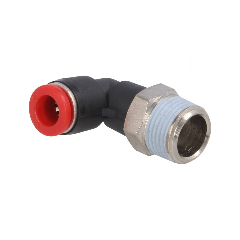 Racord Push-in Unghi PBT BSP 3/8" | Electronic-mag.ro | Componente Electronice
