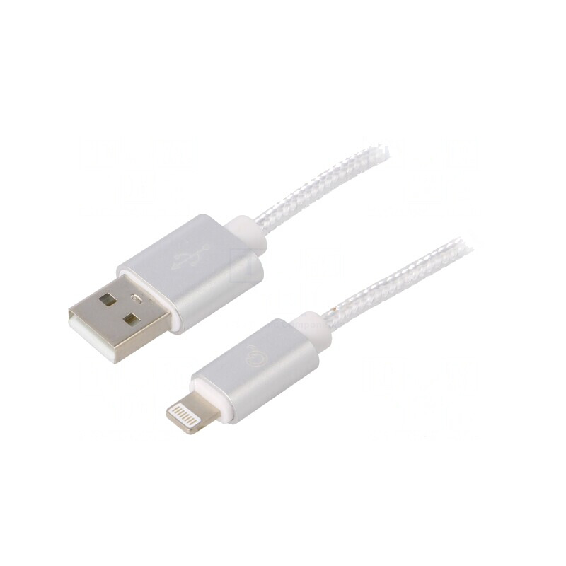 Cablu USB 2.0 Lightning Apple 1,8m | Electronic-mag.ro | Componente Electronice