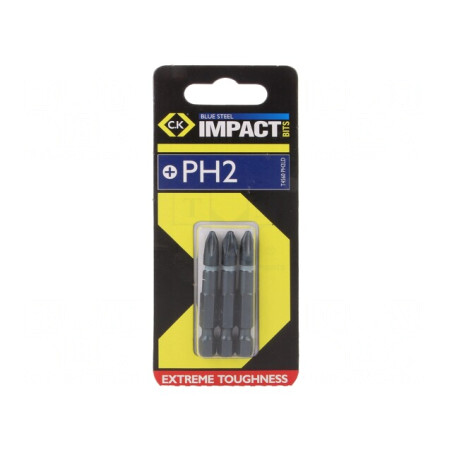 Capăt de Șurubelniță Phillips PH2 50mm 3 Bucăți | Electronic-mag.ro | Componente Electronice