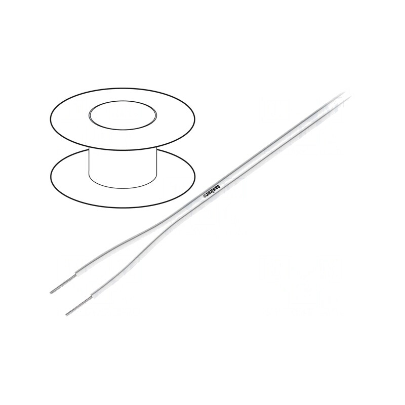 Cablu Electric 2x2,5mm2 Silicon Alb 100m | Electronic-mag.ro | Componente Electronice Cablu Electric 2x2,5mm2 Silicon Alb 100m | Electronic-mag.ro | Componente Electronice