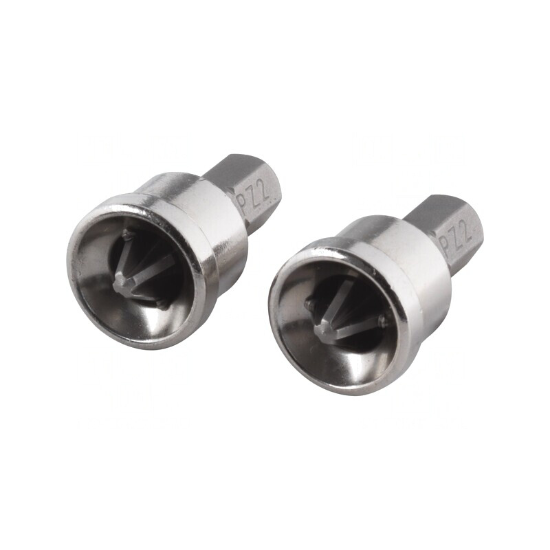 Capăt de șurubelniță Pozidriv PZ2 25mm 2 buc. | Electronic-mag.ro | Componente Electronice