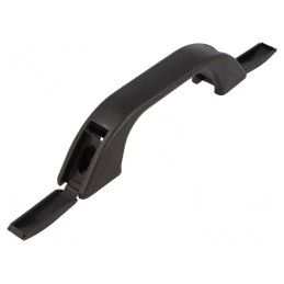 Manetă Polipropilenă Neagră 38.7mm x 174mm x 29mm | Electronic-mag.ro | Componente Electronice