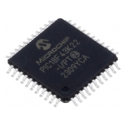 Microcontroler PIC18 SMD TQFP44 64MHz 2,3-5,5VDC | Electronic-mag.ro | Componente Electronice