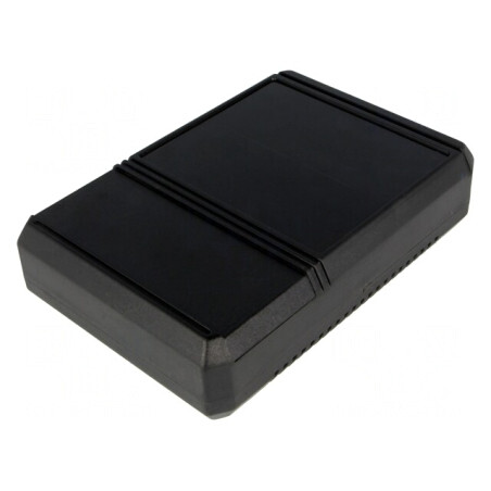 Carcasă Universală Neagră ABS 89x129.5x17.5mm | Electronic-mag.ro | Componente Electronice