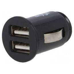 Încărcător USB Dual 5V/2,1A 12-24VDC | Electronic-mag.ro | Componente Electronice