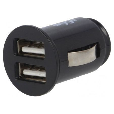Încărcător USB Dual 5V/2,1A 12-24VDC | Electronic-mag.ro | Componente Electronice