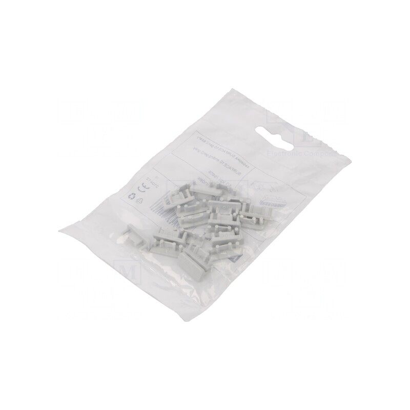 Capace Gri pentru Profil LED, 20 Bucăți, ABS GEN2 SURFACE10 | Electronic-mag.ro | Componente Electronice