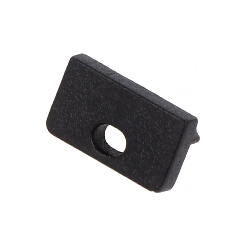 Obturator Negru LED Profile 20 Buc ABS Slim8 | Electronic-mag.ro | Componente Electronice