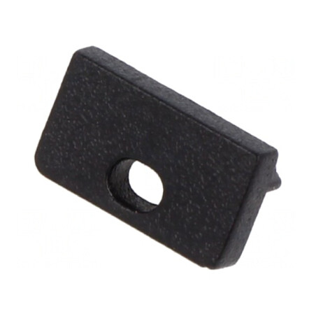 Obturator Negru LED Profile 20 Buc ABS Slim8 | Electronic-mag.ro | Componente Electronice