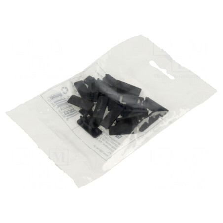 Obturator Negru pentru Profil LED 20 Bucăți ABS Surface14 | Electronic-mag.ro | Componente Electronice