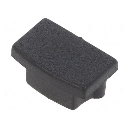 Obturator LED Negru ABS Rotunjit 20buc | Electronic-mag.ro | Componente Electronice