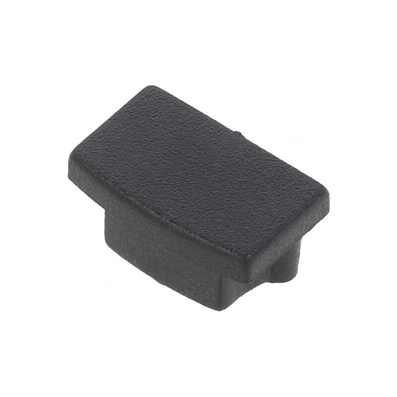 Obturator LED Negru ABS Rotunjit 20buc | Electronic-mag.ro | Componente Electronice