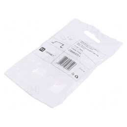 Obturator Alb Rotunjit pentru Profil LED, 20 Buc. | Electronic-mag.ro | Componente Electronice