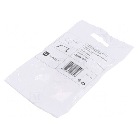 Obturator Alb Rotunjit pentru Profil LED, 20 Buc. | Electronic-mag.ro | Componente Electronice