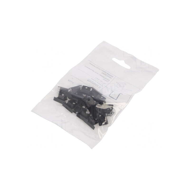 Obturator Negru cu Orificiu pentru Profil LED, Set 20 Bucăți | Electronic-mag.ro | Componente Electronice Obturator Negru cu Orificiu pentru Profil LED, Set 20 Bucăți | Electronic-mag.ro | Componente Electronice