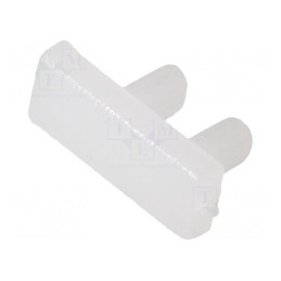 Obturator Lăptos pentru Profile LED 20 Buc PMMA | Electronic-mag.ro | Componente Electronice
