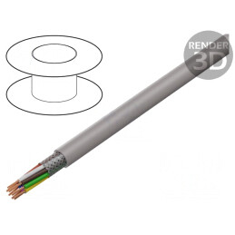 Cablu UNITRONIC LiHCH 10x0,25mm2 Gri-Bej 60V | Electronic-mag.ro | Componente Electronice