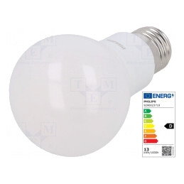 Lampă LED E27 5.5W Alb Cald 2700K | Electronic-mag.ro | Componente Electronice