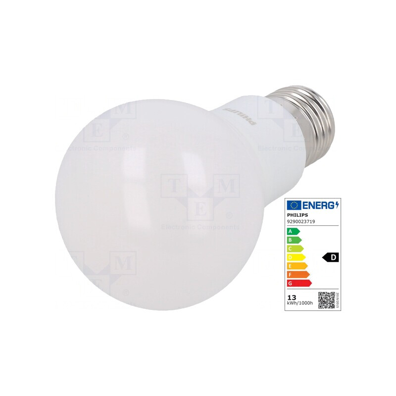Lampă LED E27 5.5W Alb Cald 2700K | Electronic-mag.ro | Componente Electronice