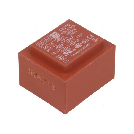 Transformator încapsulat 3.2VA 230V 15V 107mA | Electronic-mag.ro | Componente Electronice