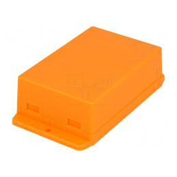 Carcasă Universală ABS Portocalie 70.6x105x35.5 mm | Electronic-mag.ro | Componente Electronice