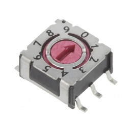 Întrerupător codificare DEC/BCD 10 Poz SMD 80mΩ | Electronic-mag.ro | Componente Electronice