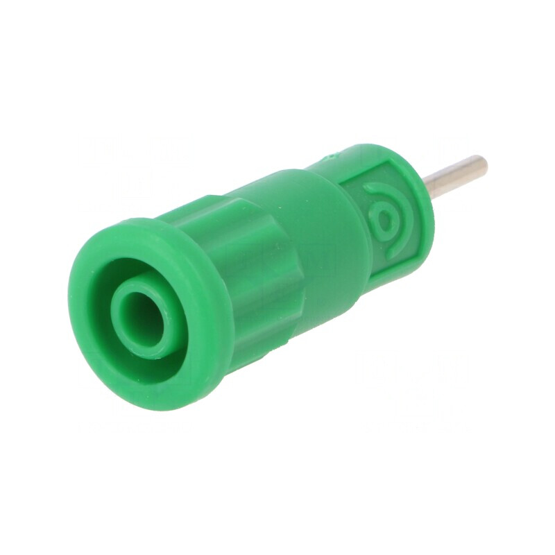 Soclu Banană Verde 4mm 36A 1kV pentru Panou | Electronic-mag.ro | Componente Electronice Soclu Banană Verde 4mm 36A 1kV pentru Panou | Electronic-mag.ro | Componente Electronice