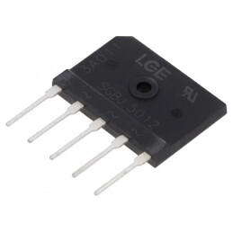 Punte Redresoare Trifazată 1,2kV 50A THT | Electronic-mag.ro | Componente Electronice
