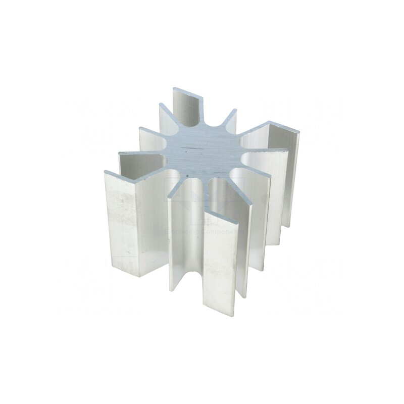 Radiator LED 51.5x51x26x50mm | Electronic-mag.ro | Componente Electronice