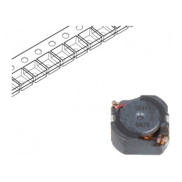 Inductor SMD 150uH 5,3x5x2,7mm | Electronic-mag.ro | Componente Electronice