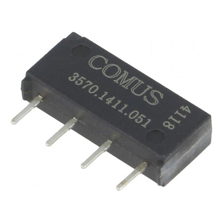 Releu Senzor Reed SPST-NO 5VDC 500mA 200VDC 10W | Electronic-mag.ro | Componente Electronice