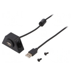 Prelungitor USB 0.6m USB 2.0 | Electronic-mag.ro | Componente Electronice