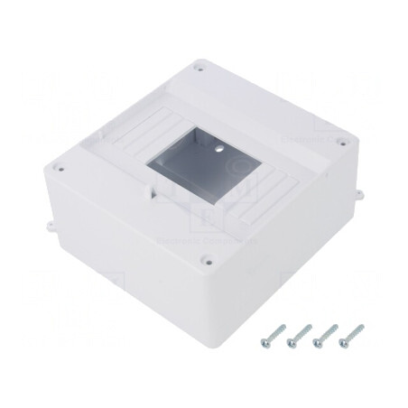 Carcasă Modulară IP20 Albă 400V 6 Module | Electronic-mag.ro | Componente Electronice