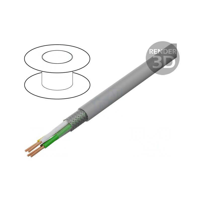 Cablu ecranat PVC LiY-CY 4x1,5mm2 tresă cupru cositorit | Electronic-mag.ro | Componente Electronice Cablu ecranat PVC LiY-CY 4x1,5mm2 tresă cupru cositorit | Electronic-mag.ro | Componente Electronice