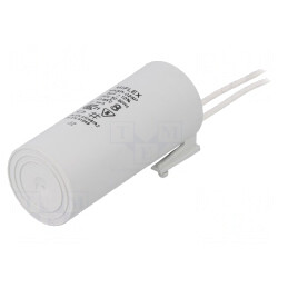 Condensator 8uF 250VAC pentru Lămpi cu Descărcare în Gaze | Electronic-mag.ro | Componente Electronice
