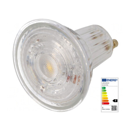 Lampă LED GU10 3000K 4,3W Alb Cald | Electronic-mag.ro | Componente Electronice