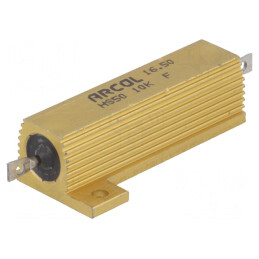 Rezistor bobinat 10kΩ 50W ±1% | Electronic-mag.ro | Componente Electronice