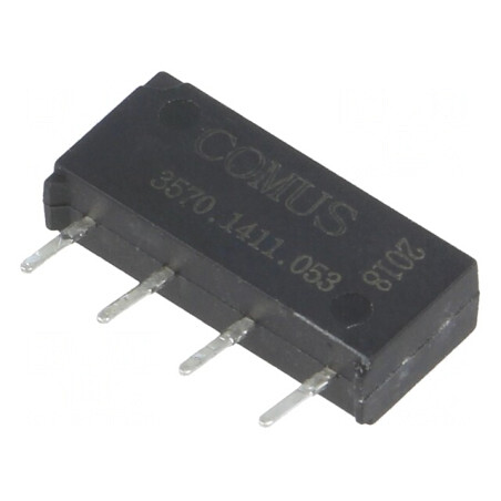 Releu Senzor Reed SPST-NO 5VDC 500mA 200VDC 10W | Electronic-mag.ro | Componente Electronice