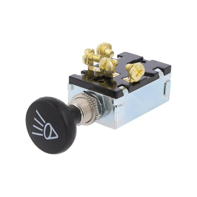 Comutator Push-Pull 30A 12V Negru | Electronic-mag.ro | Componente Electronice Comutator Push-Pull 30A 12V Negru | Electronic-mag.ro | Componente Electronice