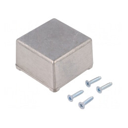 Carcasă universală aluminiu 50,8x50,8x31,8mm | Electronic-mag.ro | Componente Electronice