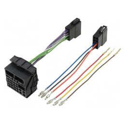 Conector Radio ISO Quadlock 16 Pin | Electronic-mag.ro | Componente Electronice