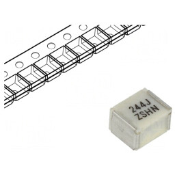 Condensator: metalizat PPS; 220nF; SMD; ±5%; 2824; -55÷125°C; 6V/μs