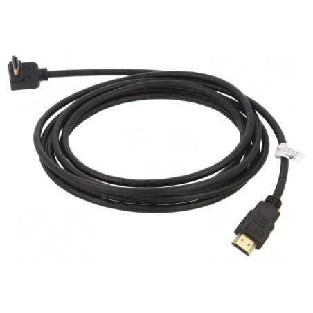 Cablu HDMI 2.0 HDCP 2.2 1.5m 270° | Electronic-mag.ro | Componente Electronice