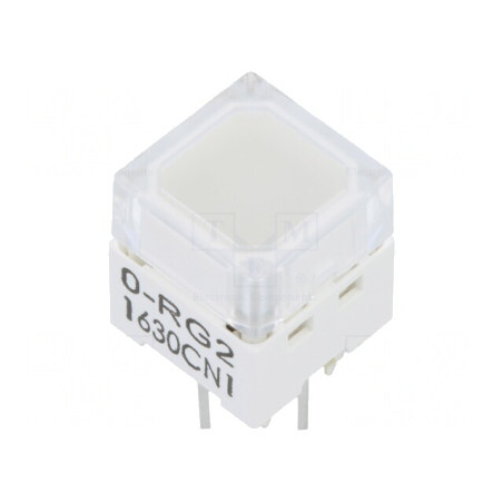 Comutator tastatură 2 SPST-NO verde-roșu 0,05A 24VDC | Electronic-mag.ro | Componente Electronice
